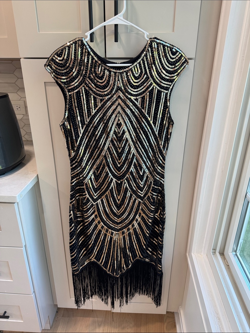 Women’s Gatsby 1920s Cocktail Dress Large
